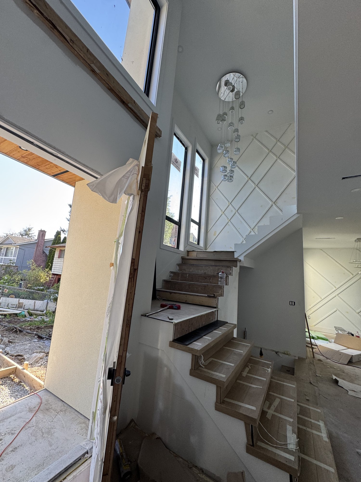 Staircase renovation — under construction