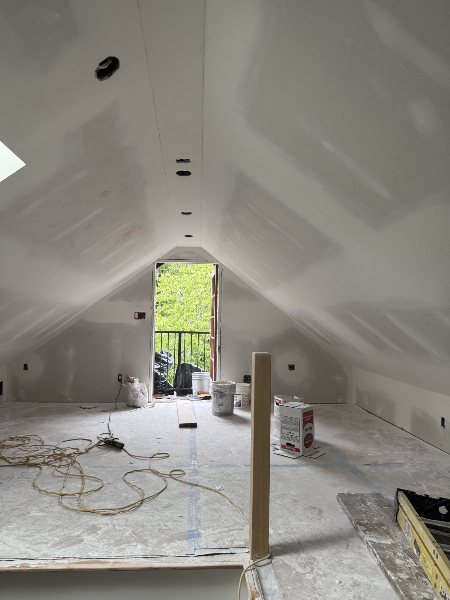Loft renovation — under construction