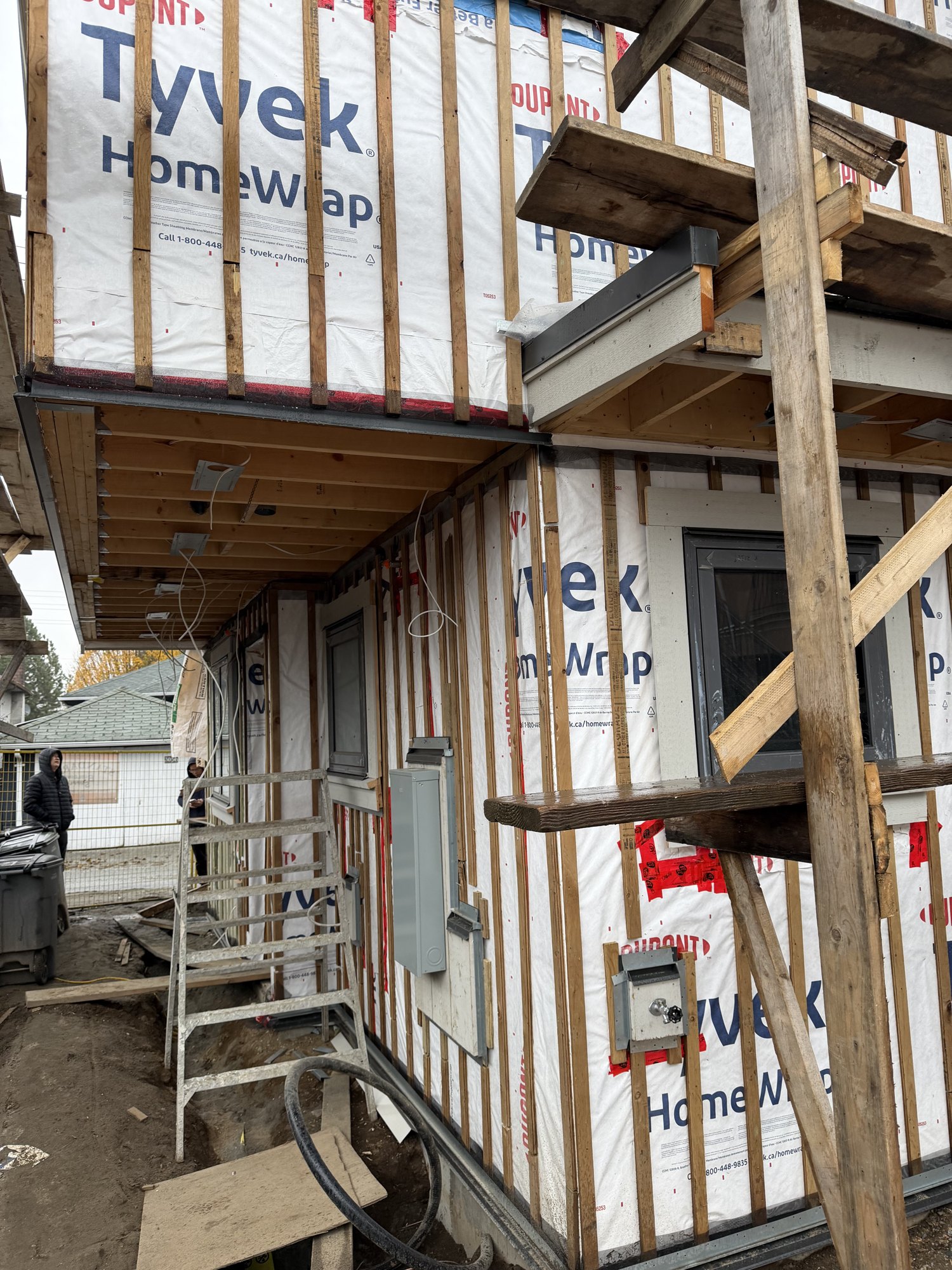 Exterior construction — under construction